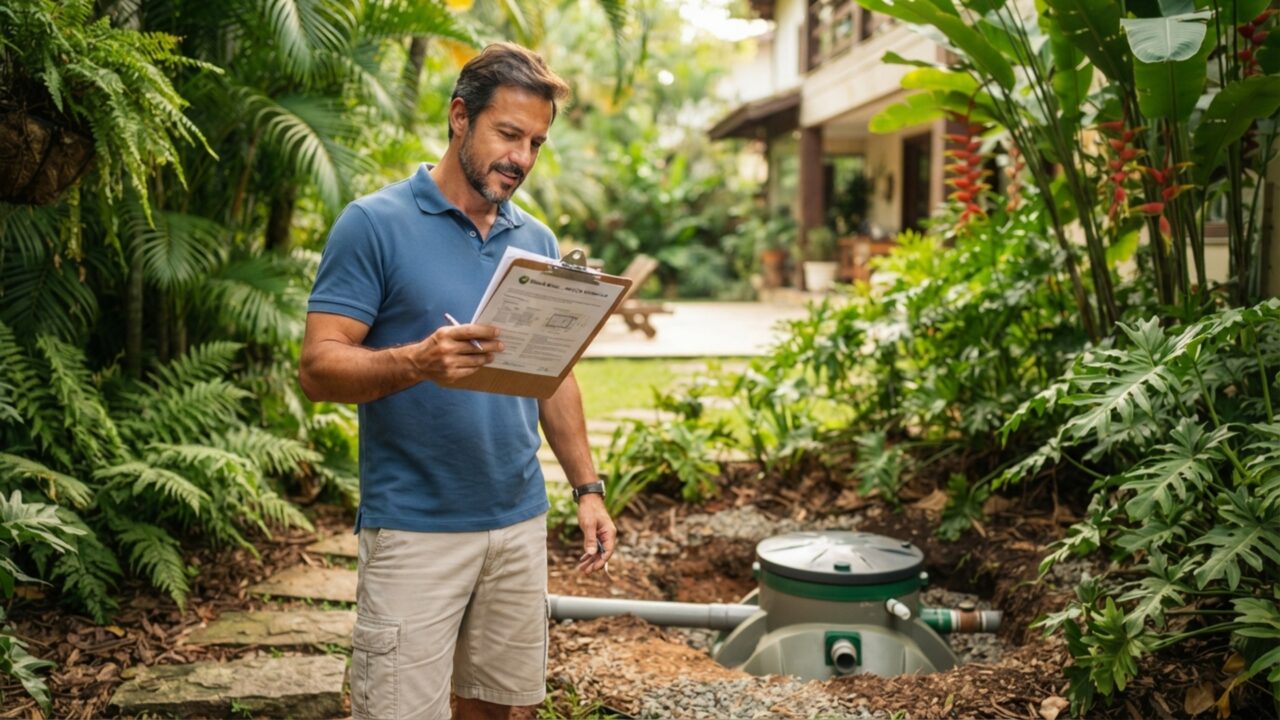 Nem fossa séptica, nem rede pública: biodigestor residencial que transforma esgoto em gás de cozinha vira alvo de fiscalização