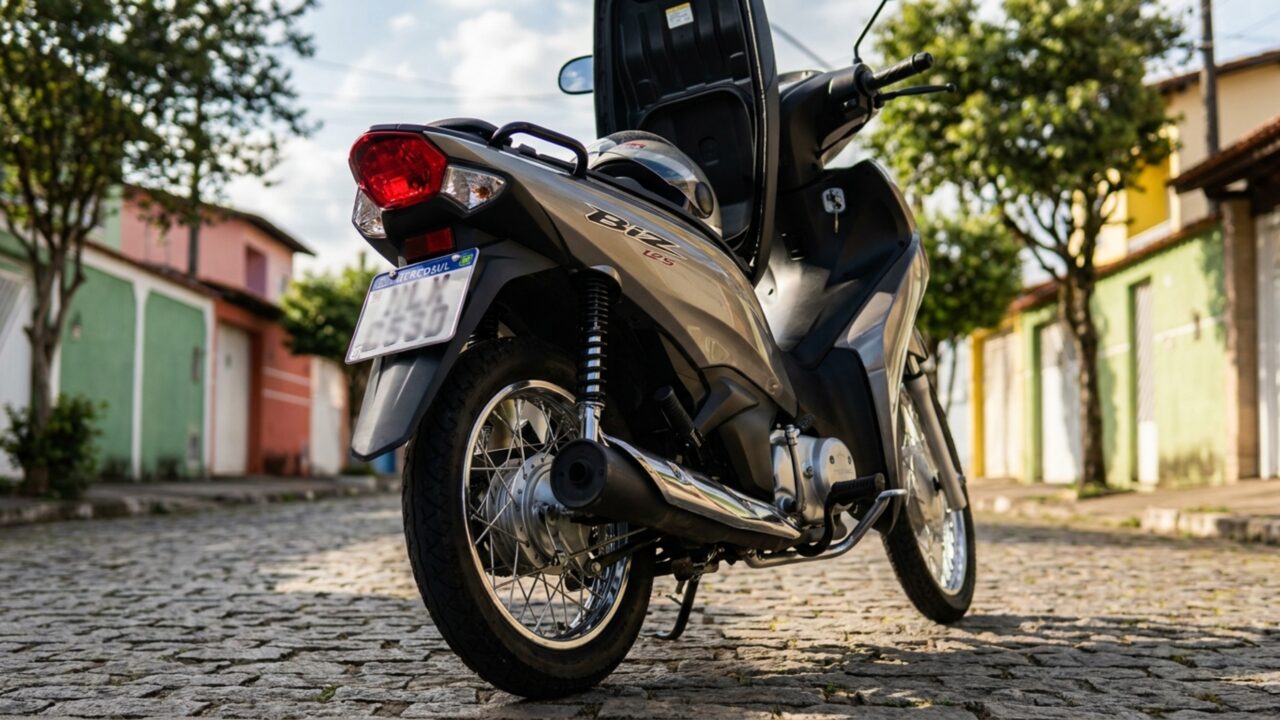 Por R$ 13.505 esta moto popular pesa apenas 96 kg, entrega 9,53 cv e leva 5 litros de combustível no tanque