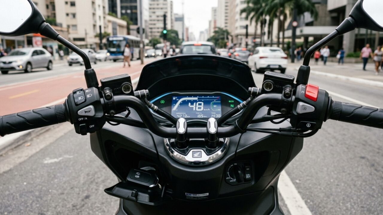 Honda tem scooter de 160 cc por R$ 19.080 que entrega 16 cv, câmbio automático e tanque de 8 litros para dominar a cidade