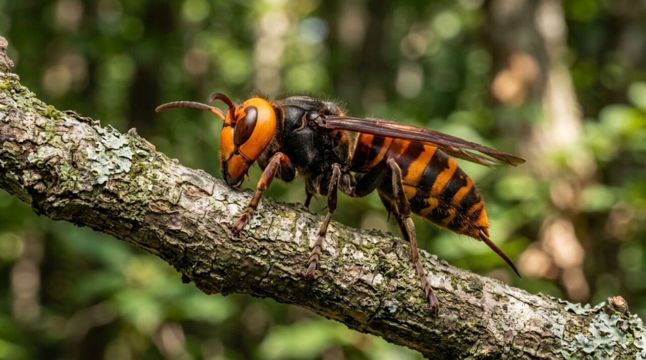Assuste-se com a vespa gigante de quase 5 centímetros cujo veneno pode destruir tecido humano