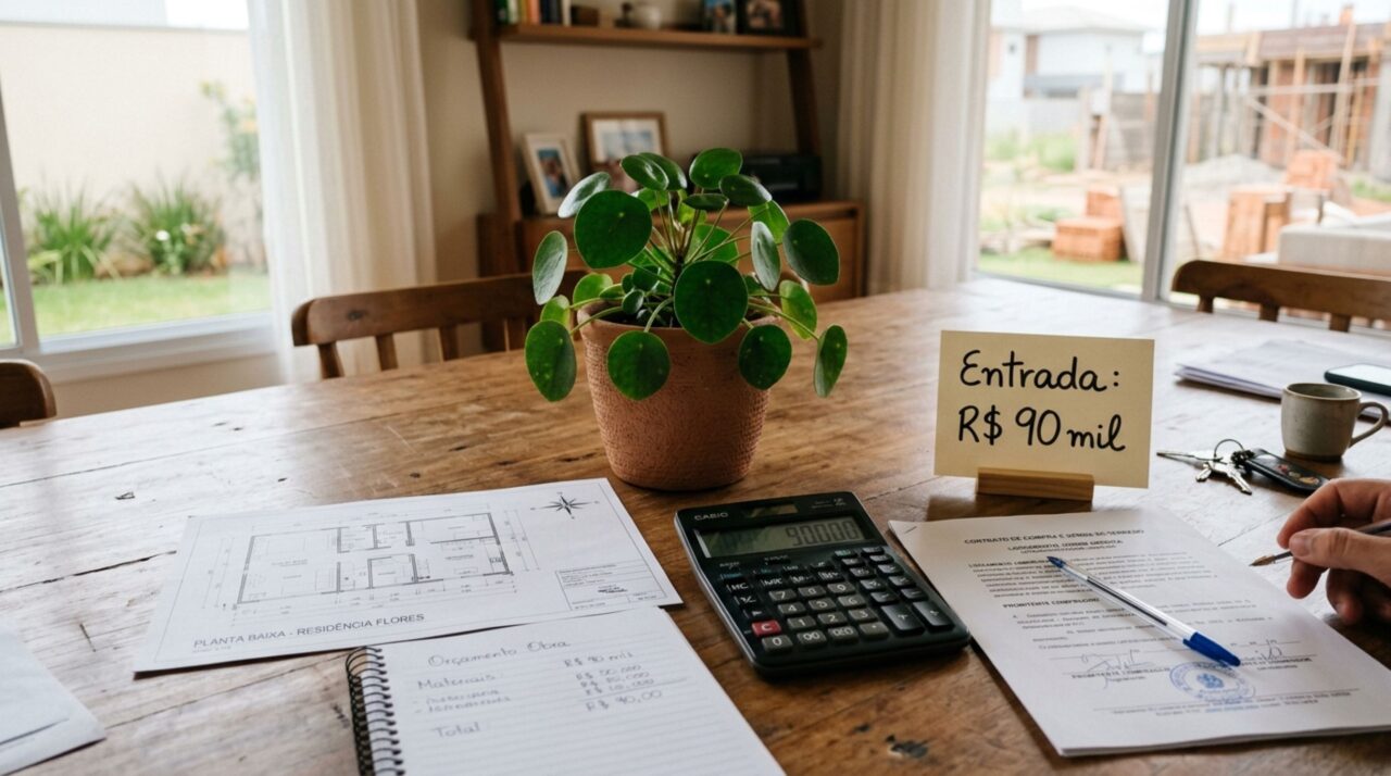 Quanto custa sair de um apartamento alugado de 40 m² e conquistar a casa própria em 2026?