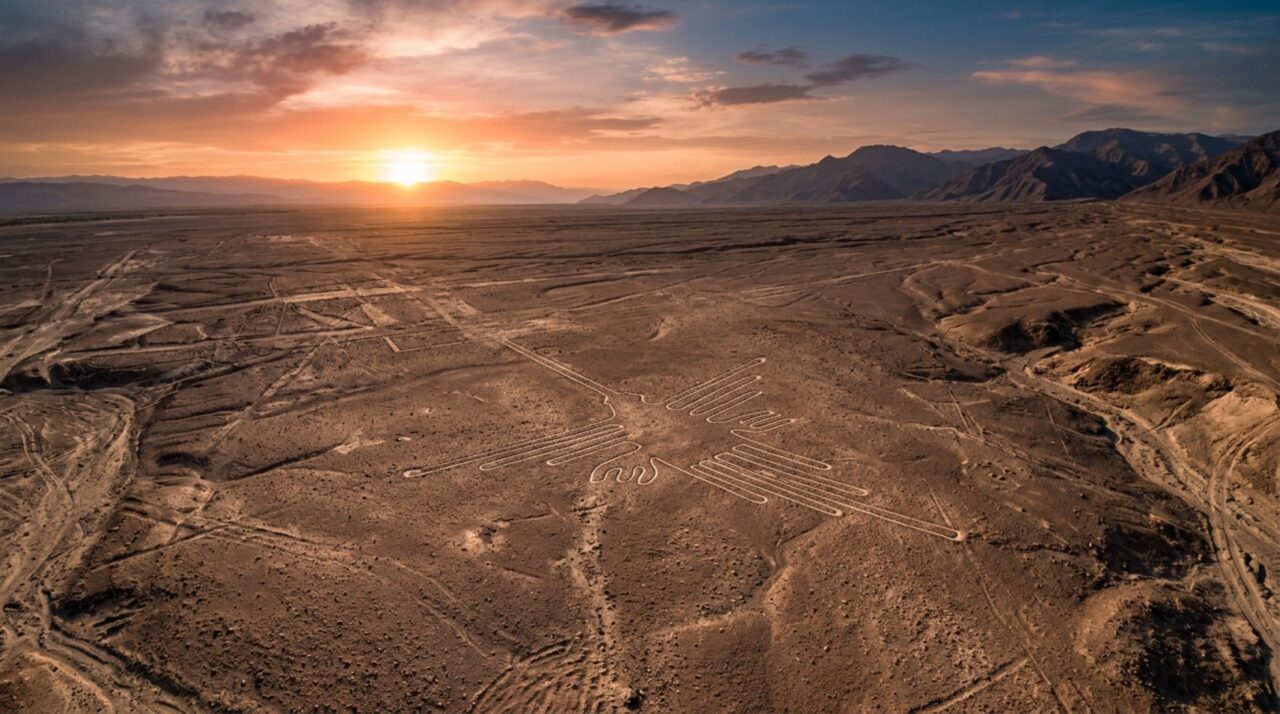As linhas misteriosas esculpidas no deserto que atravessam quilômetros e parecem esconder um mapa astronômico antigo