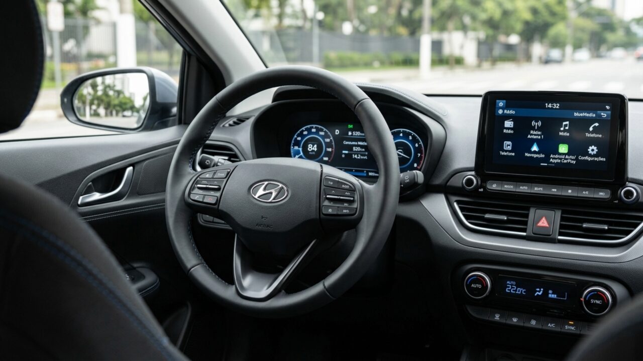 Sedã da Hyundai esconde 475 litros no porta-malas e abre a tampa sozinho quando o motorista se aproxima