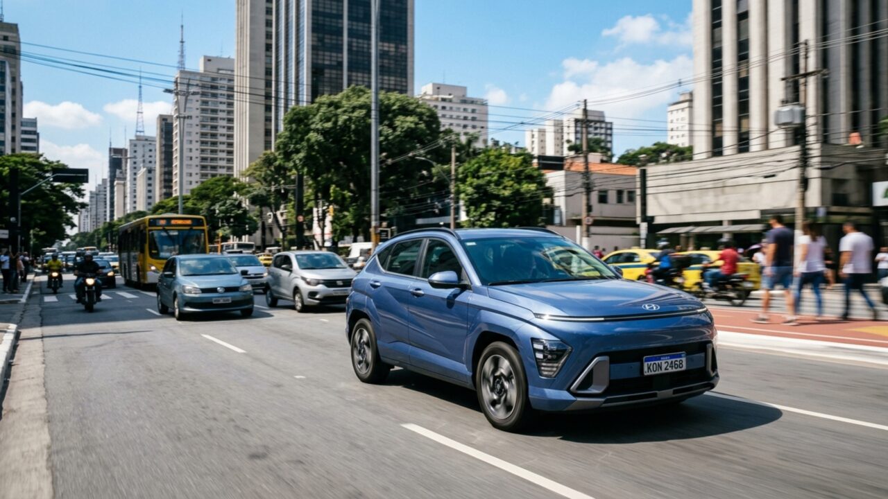 SUV híbrido faz até 18,4 km/l, combina motor 1.6 com propulsor elétrico e utiliza câmbio automatizado de seis marchas