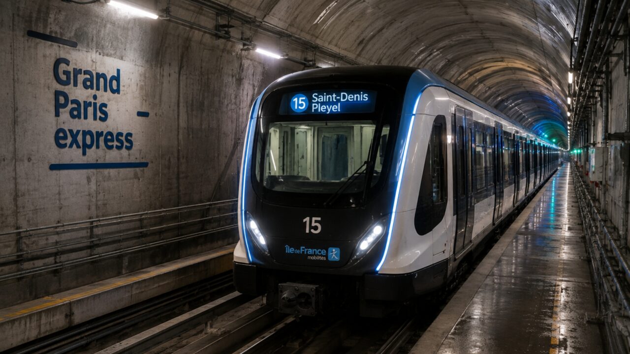 Megaobra de 200 km de metrô está abrindo 68 novas estações ao redor de Paris para transportar cerca de 3 milhões de passageiros todos os dias