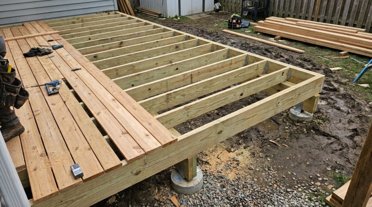 Construir um deck de 20 m² pode chegar a R$ 17 mil: o tamanho da área e o tipo de base puxam o orçamento para cima
