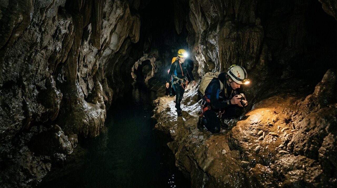 Entre na caverna misteriosa isolada há milhões de anos que esconde dezenas de criaturas que não existem no resto do mundo