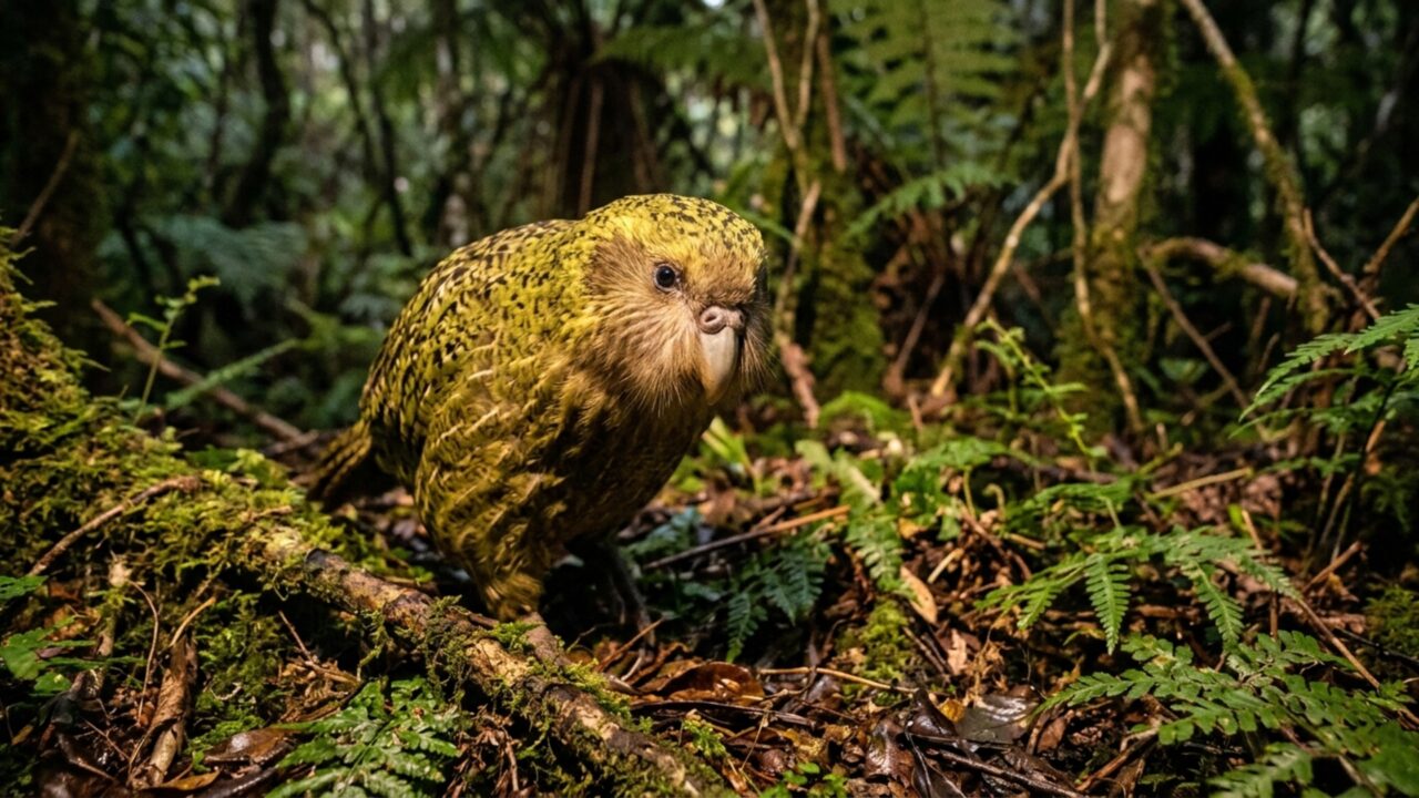 Papagaio que não consegue voar chegou a apenas 51 aves no planeta e população hoje é quase cinco vezes maior
