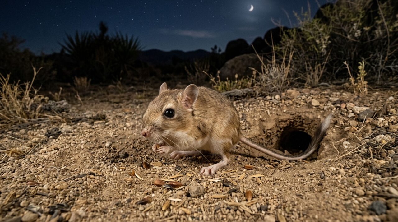 Sem depender de água líquida para sobreviver, um pequeno roedor do deserto obtém boa parte da umidade necessária a partir do metabolismo das sementes que consome