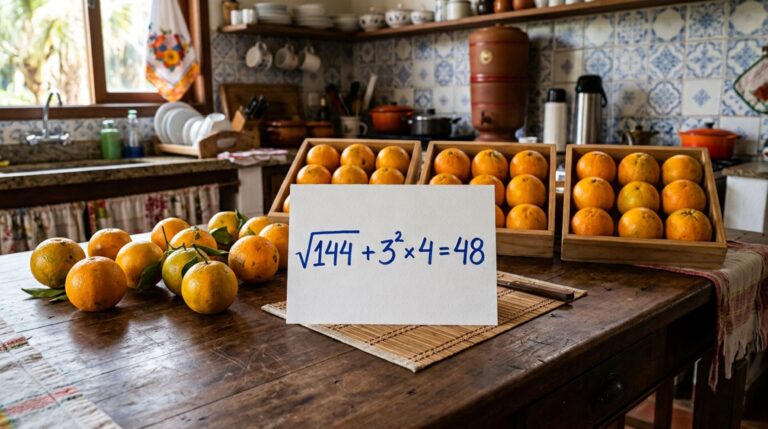 Qual é o resultado de √144 + 3² × 4? A resposta não é tão óbvia quanto parece