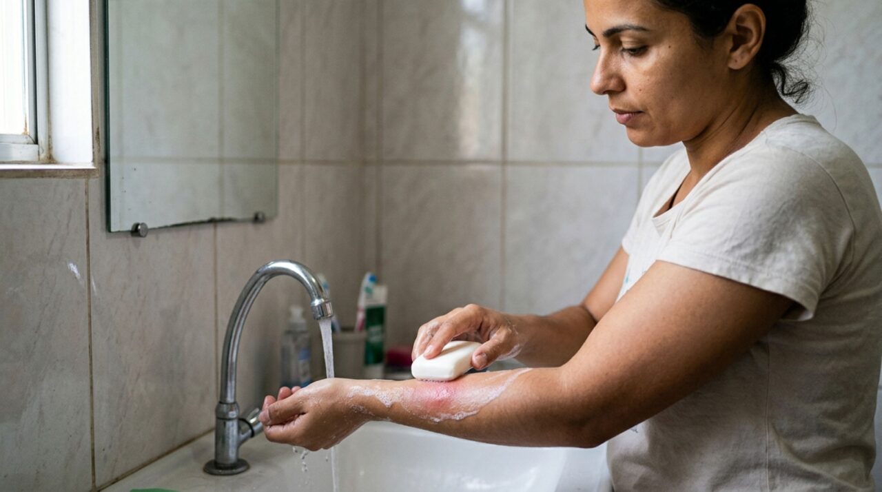 Depois de uma mordida de aranha dentro de casa, tentar espremer o local ou aplicar substâncias caseiras pode dificultar a avaliação médica justamente quando algumas espécies exigem observação rápida