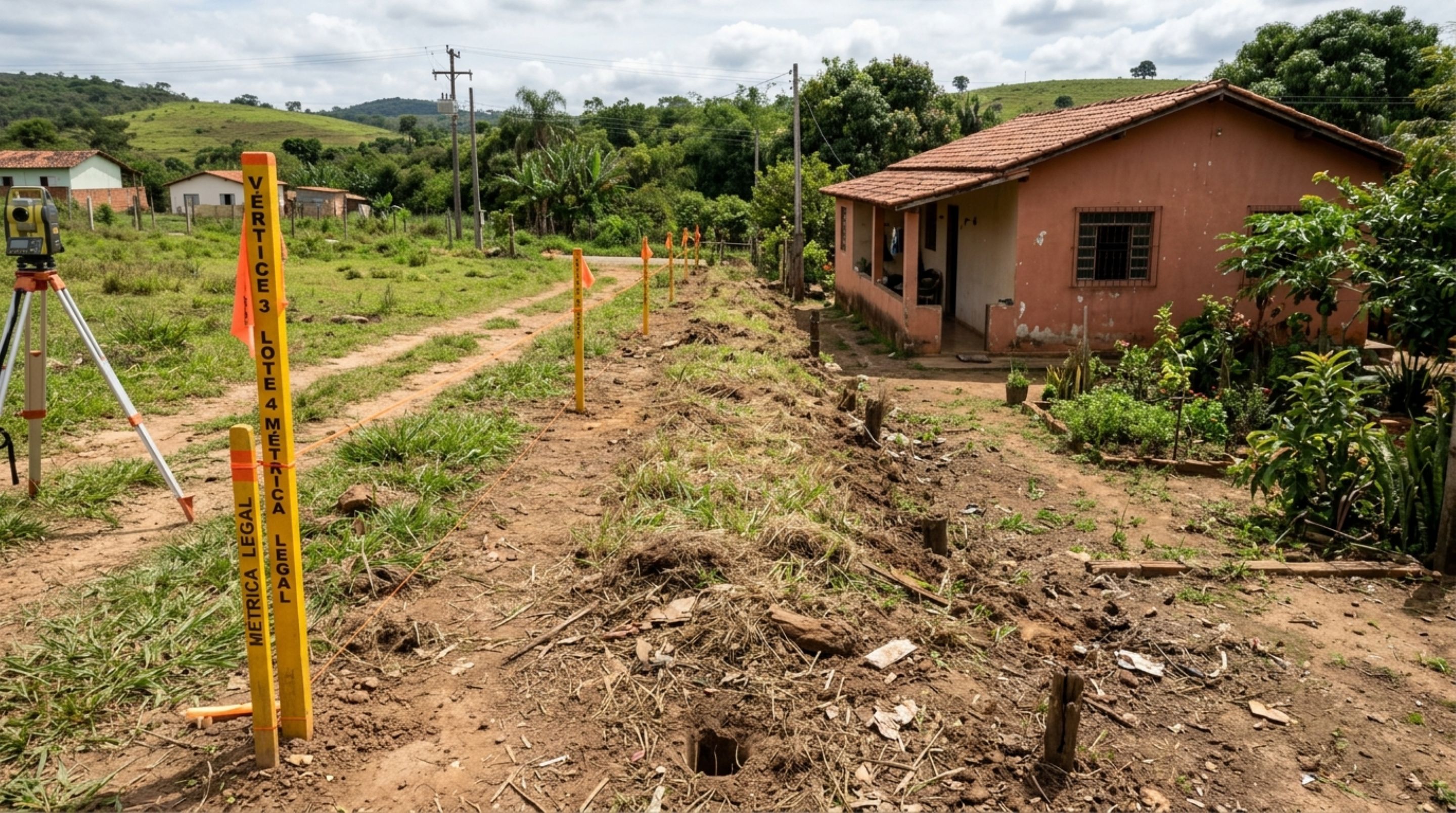 Proprietário compra lote vizinho para ampliar a casa, derruba a cerca e só durante a unificação descobre que as medidas dos imóveis não correspondem ao espaço que imaginava - QTU Questões do Universo