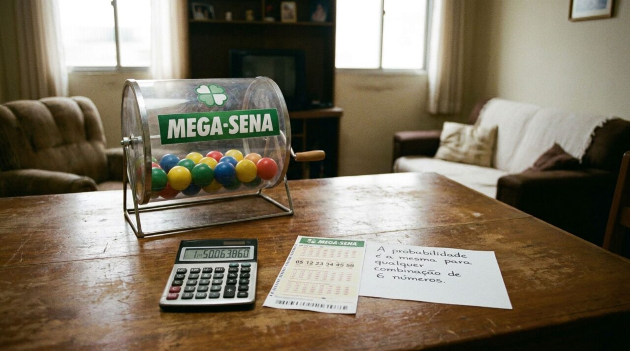A matemática mostra que pessoas que evitam sequências como 1, 2, 3, 4, 5 e 6 na Mega-Sena não descartam uma aposta menos provável, mas apenas uma combinação que parece improvável