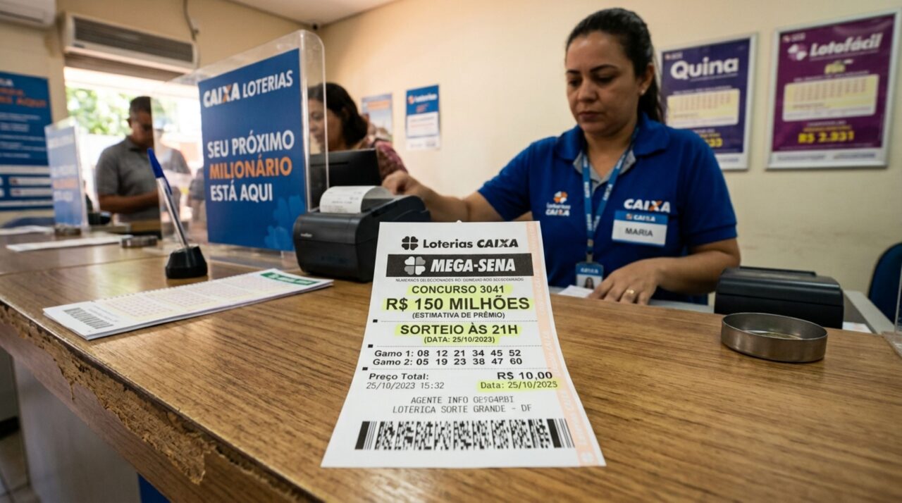 Mega-Sena de hoje pode pagar R$ 150 milhões: veja horário, apostas e tudo sobre o concurso 3041