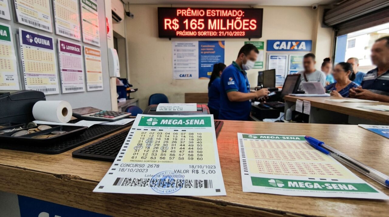 Mega-Sena de domingo pode pagar R$ 165 milhões: confira como apostar, os canais oficiais e o prazo para jogar