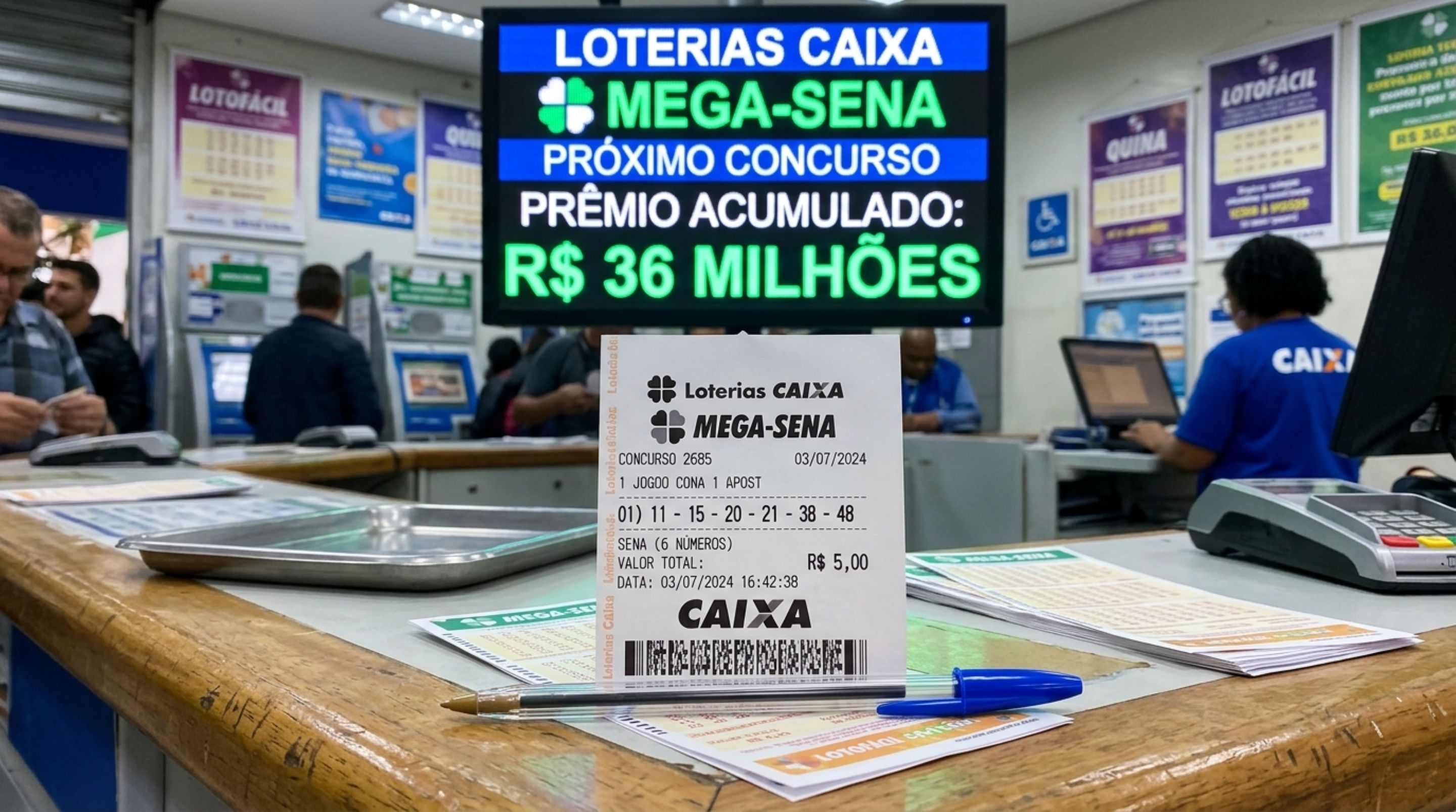 Ninguém leva a sena no concurso 3051: próximo prêmio da Mega-Sena está estimado em R$ 36 milhões - QTU Questões do Universo