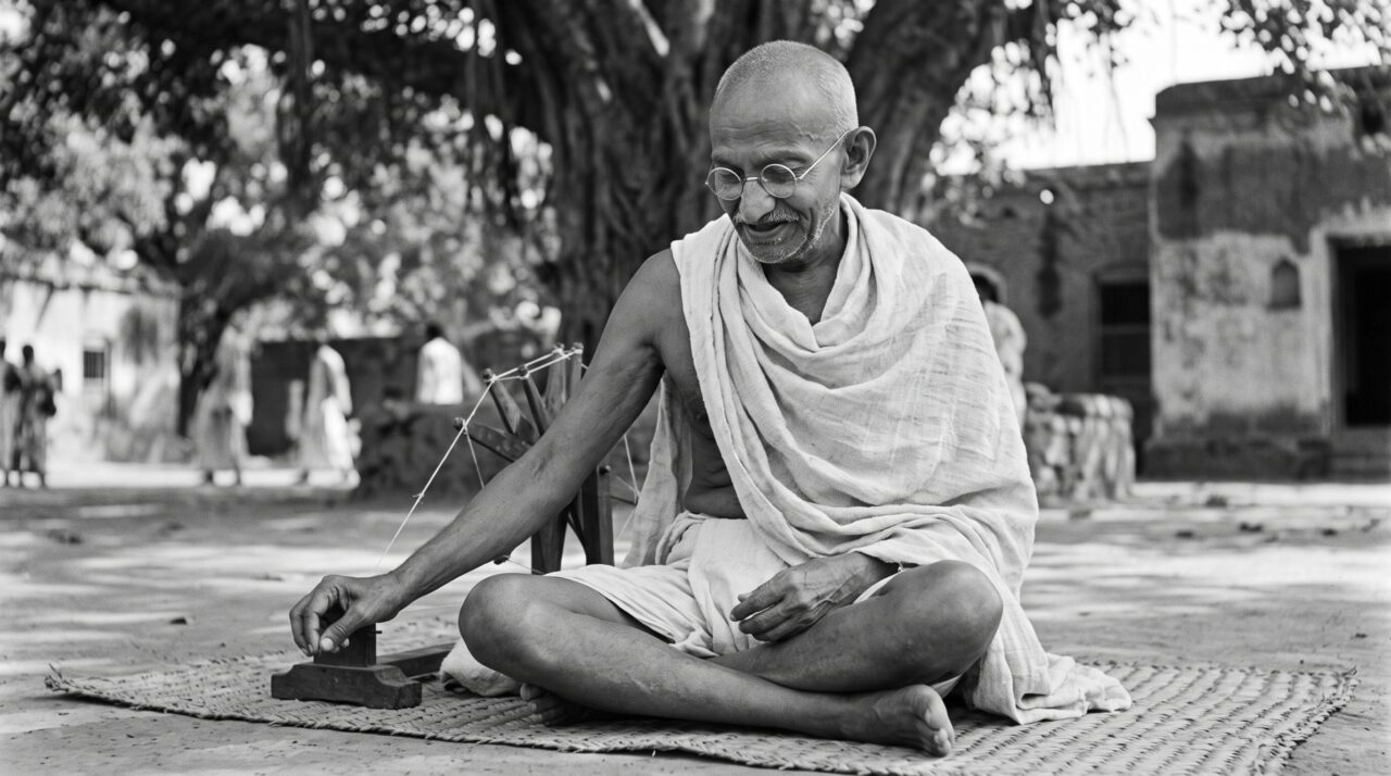 A trajetória e as frases marcantes de Mahatma Gandhi.