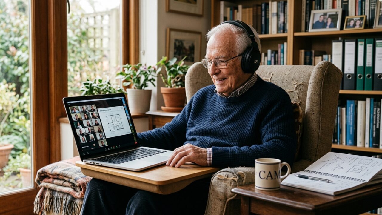 Aos 90 anos, Carlos Augusto Manço entrou em Arquitetura, retomou um sonho antigo e chegou ao terceiro ano da graduação aos 93