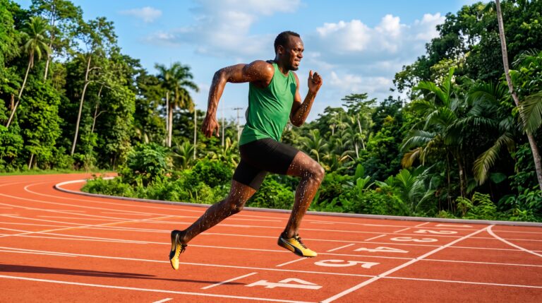 A frase de Usain Bolt sobre paciência, treino e foco nos resultados de longo prazo.