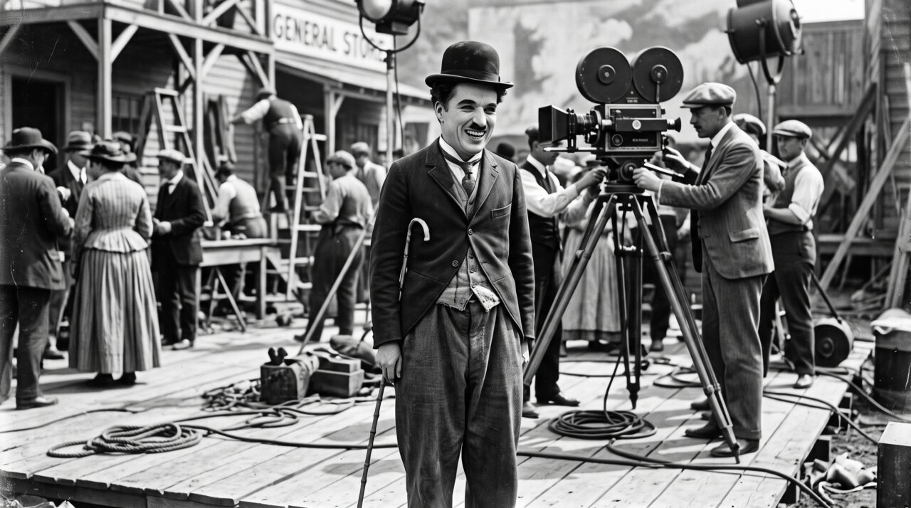 A frase de Charles Chaplin sobre o riso e a leveza na rotina