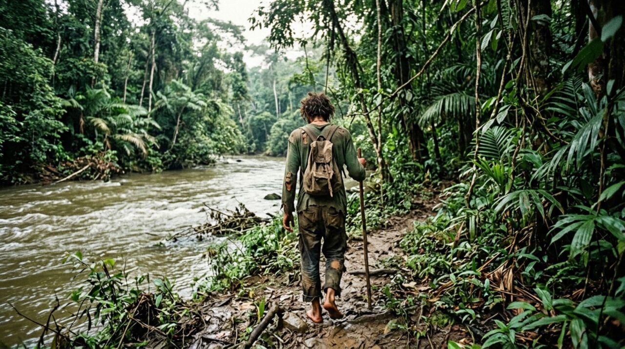 Separado do grupo durante uma expedição pela Amazônia boliviana, um jovem passou cerca de 3 semanas completamente sozinho na floresta, enfrentando fome, ferimentos, insetos e rios até ouvir um barco que finalmente encerrou sua busca por ajuda