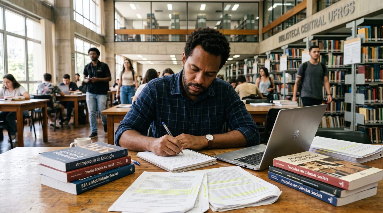 Catador que ficou 20 anos longe da escola voltou a estudar aos 34, concluiu ensino fundamental e médio pela EJA, entrou em Ciências Sociais na UFRGS e aos 43 anos defendeu o mestrado em Antropologia antes de ser aprovado no doutorado