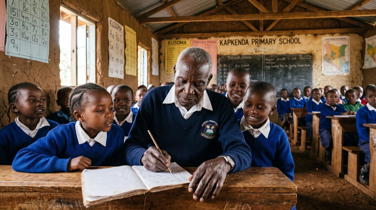 Aos 84 anos, avô de 30 netos entrou no primeiro ano do ensino fundamental para aprender a contar dinheiro e ler a Bíblia; meses depois tirou notas máximas em três matérias e ficou entre os cinco melhores alunos da turma