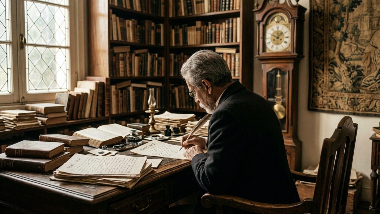 Machado de Assis: “O tempo é um tecido invisível em que se pode bordar tudo”