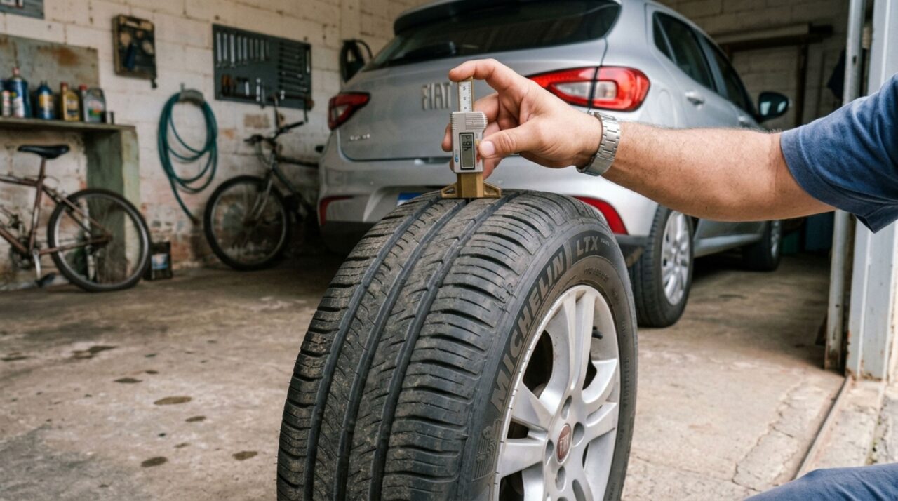 Dono de carro é multado porque os pneus estavam carecas e descobre que o problema pode atingir sua CNH, mesmo sem cometer nenhuma imprudência ao volante