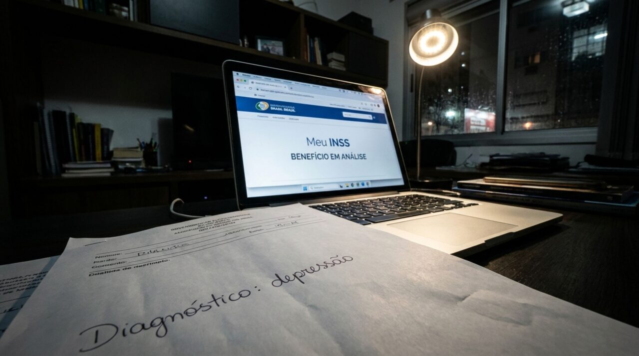 Homem apresentou um laudo de depressão achando que o INSS seria obrigado a afastá-lo, mas durante a análise descobriu que o diagnóstico sozinho não decide quem recebe o benefício