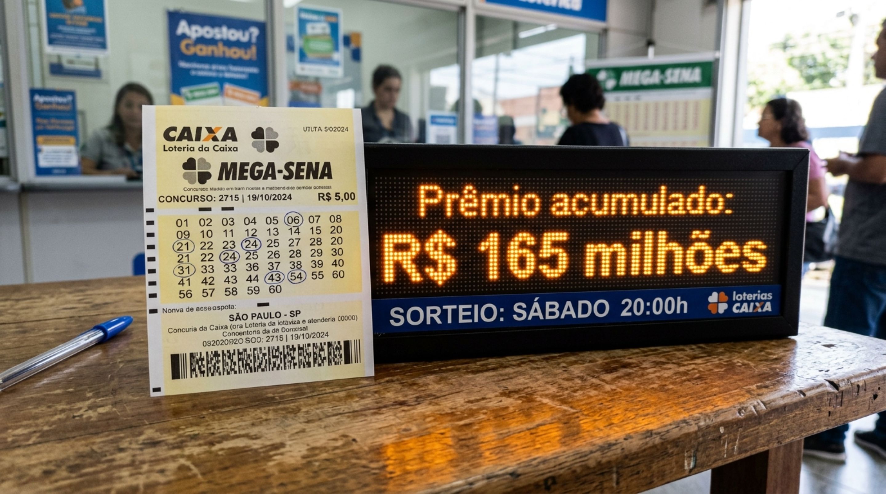 Mega-Sena: números sorteados surpreendem apostadores em todo o Brasil