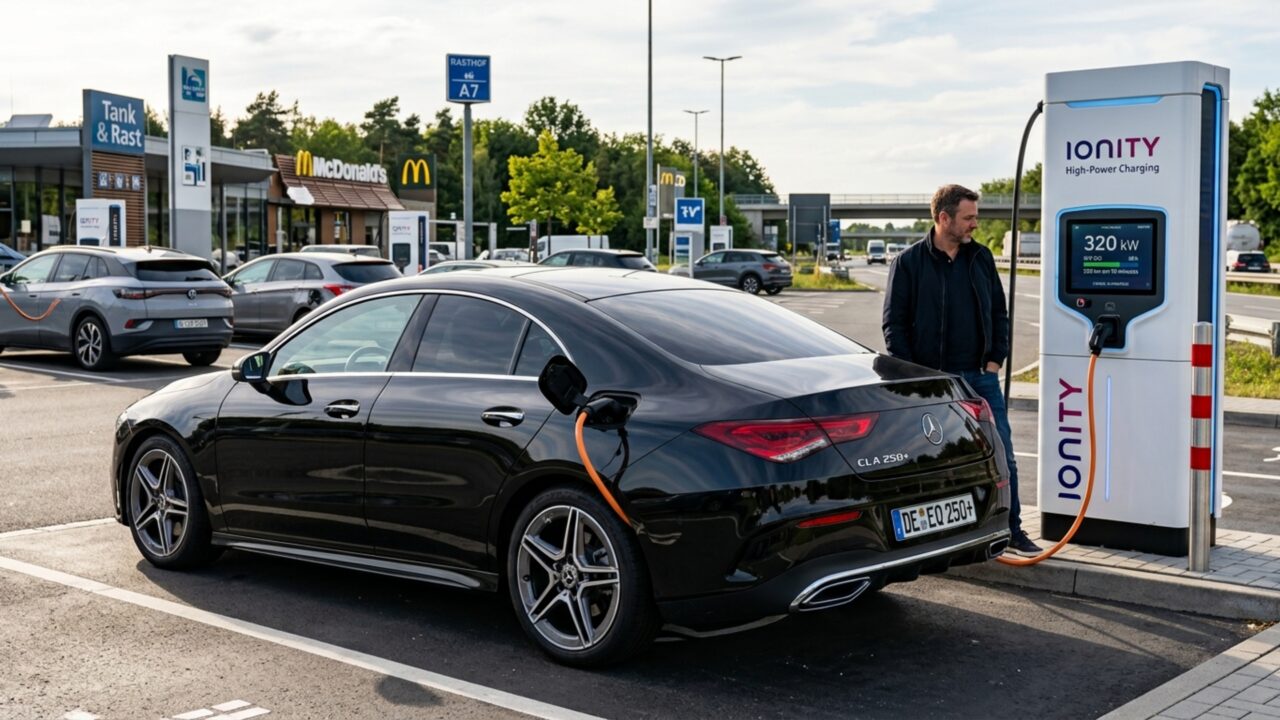 Novo sedã elétrico recupera 325 km em apenas 10 minutos e promete viajar até 792 km sem parar para recarga