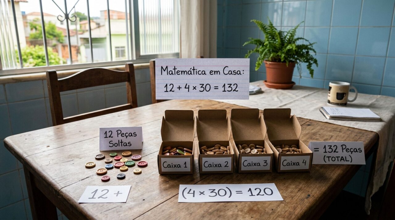 √144 + 2² x 30 parece fácil, mas a ordem das operações faz muitos errarem