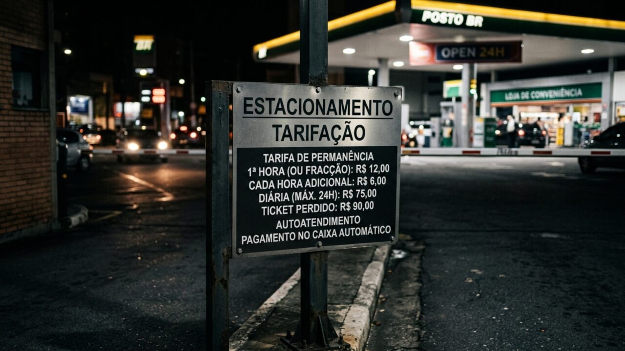 Caminhoneiro deixa veículo por 36 horas em posto de estrada e recebe cobrança de R$ 2.700 por estacionamento que sempre havia sido gratuito para clientes