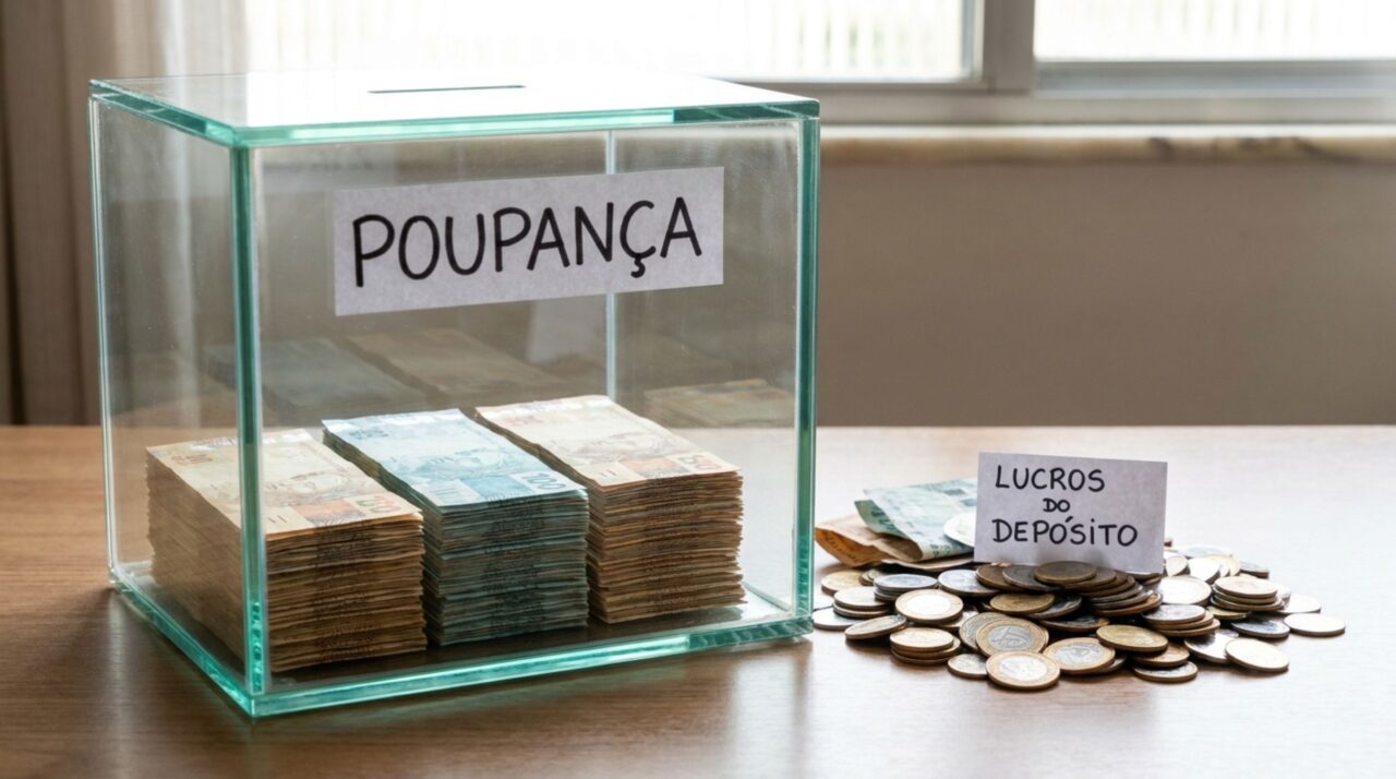 Locatário entrega caução de 3 aluguéis via Pix no início do contrato e quando deixa o imóvel descobre que dinheiro deveria ter sido depositado em poupança com os rendimentos a seu favor