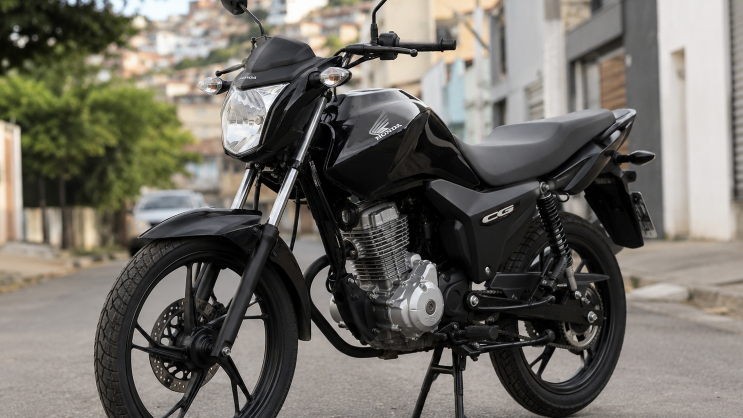 Queridinha da Honda custa R$ 17.350, leva 14 litros no tanque e motor de 160 cc entrega 14,4 cv para encarar a rotina