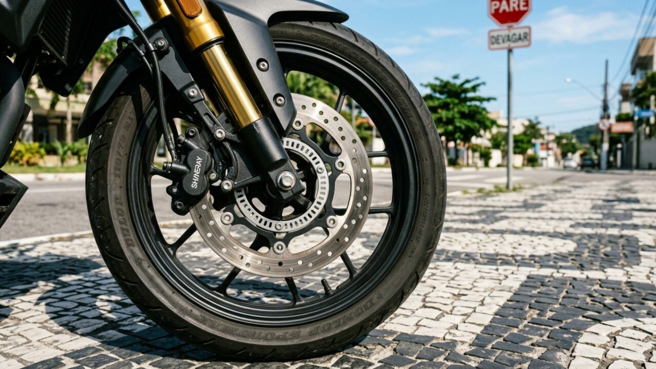 Shineray coloca 20,4 cv em moto de R$ 21.590 com câmbio de 6 marchas, ABS nas duas rodas e suspensão invertida