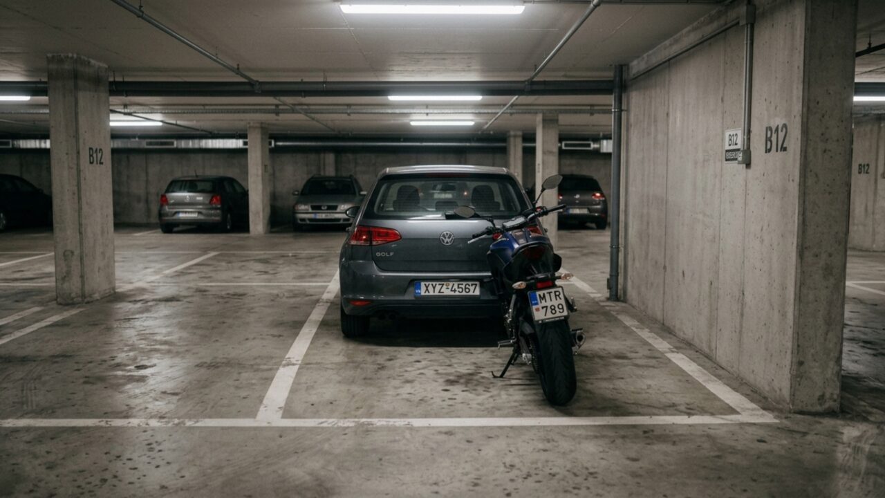 Condomínio retira motocicleta da garagem coberta e deixa veículo na rua porque apartamento já utilizava uma vaga com carro
