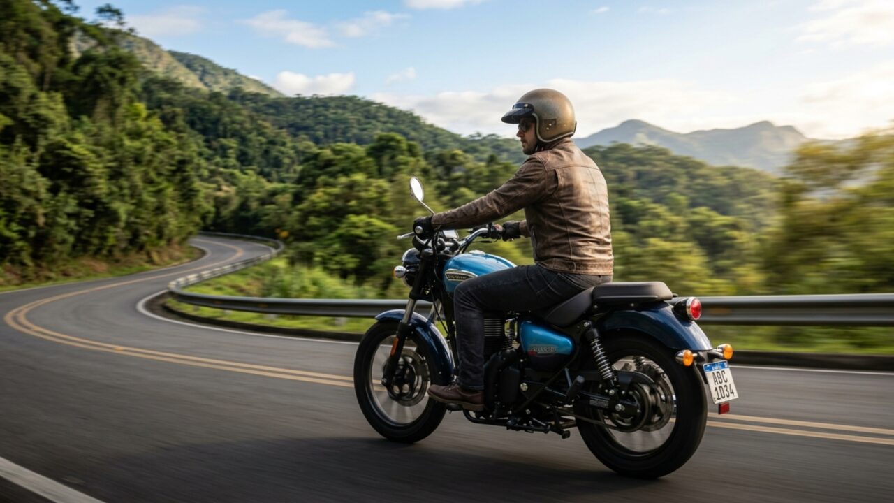 Assento a 765 milímetros, torque de 27 Nm em baixa rotação e tanque de 15 litros sustentam proposta de viajar sem pressa