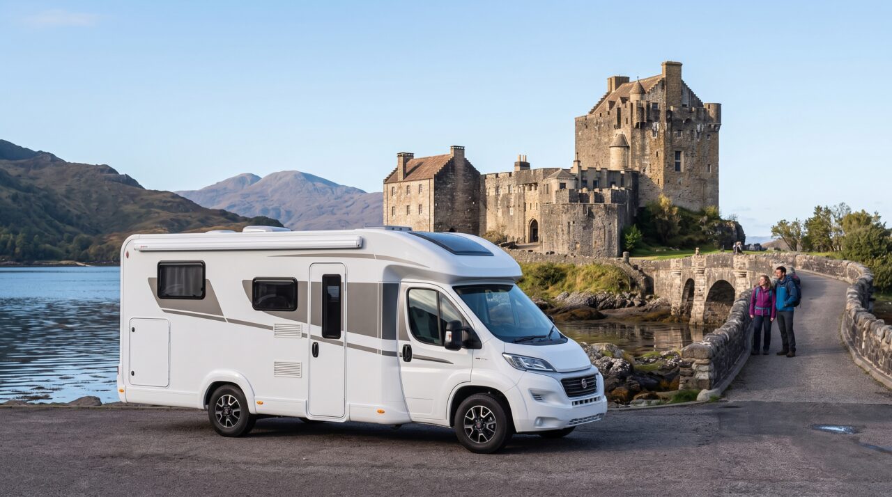 Viagem de motorhome pela Escócia e perrengues na estrada