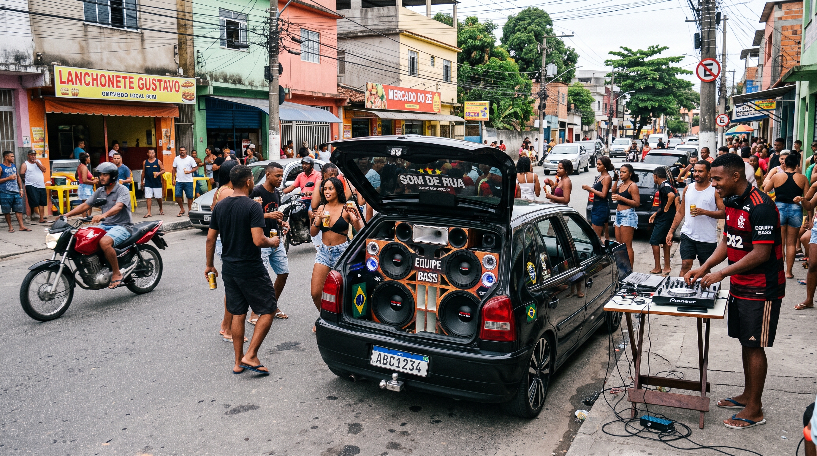 Jovem investe R$ 5 mil em som para o porta-malas, liga o equipamento durante churrasco na porta de casa e tem o carro multado por agente que passava pelo local - QTU Questões do Universo