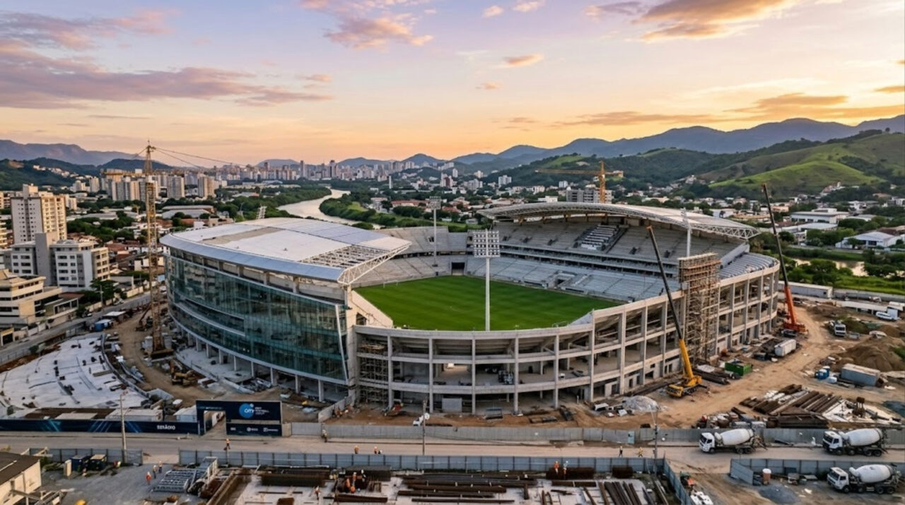 Novo estádio do Grupo City na América do Sul vai custar R$ 240 milhões e será inaugurado ainda em 2026