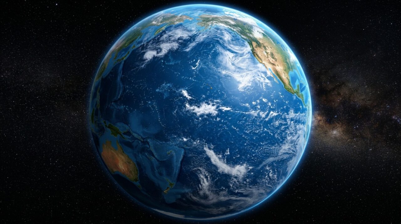 O maior oceano da Terra cobre mais de 155 milhões de quilômetros quadrados, ocupa mais de 30% da superfície do planeta e sozinho é maior que toda a área continental emersa reunida
