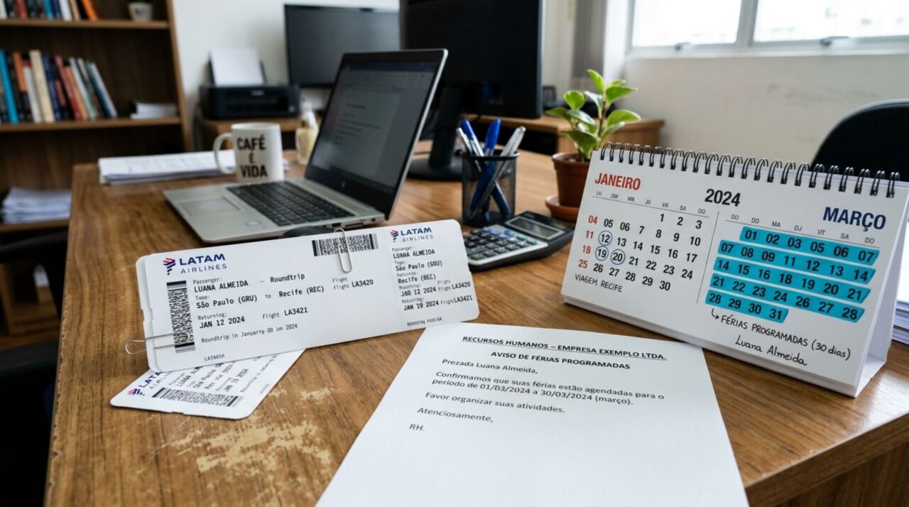 Trabalhador completa um ano na empresa, compra passagens para tirar férias em janeiro e RH informa que o descanso foi marcado para março, funcionário descobre que a escolha do período não depende apenas da preferência dele
