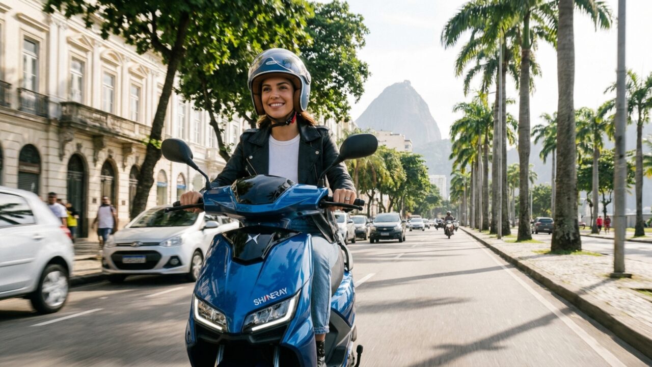 Por R$ 12.490, scooter automática entrega 13,5 cv, tanque de 8 litros e capacidade para transportar até 155 kg