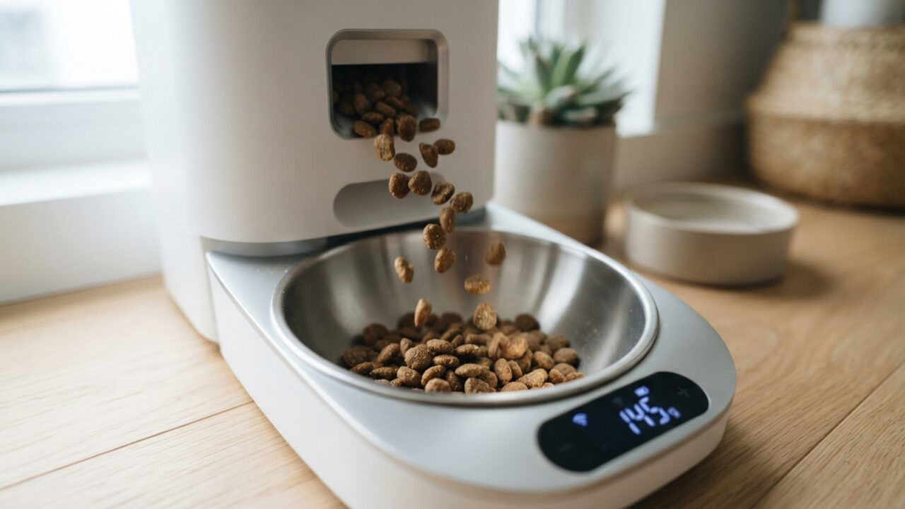 Adeus à preocupação com pets sozinhos: como os alimentadores com câmera e balança de precisão cuidam da rotina de ração e água via aplicativo