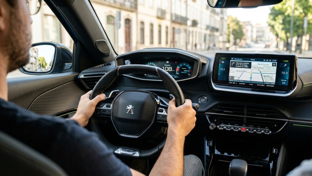 Motor turbo de 130 cv e torque de 200 Nm fazem este SUV compacto trabalhar com câmbio CVT de sete marchas simuladas e três modos de condução