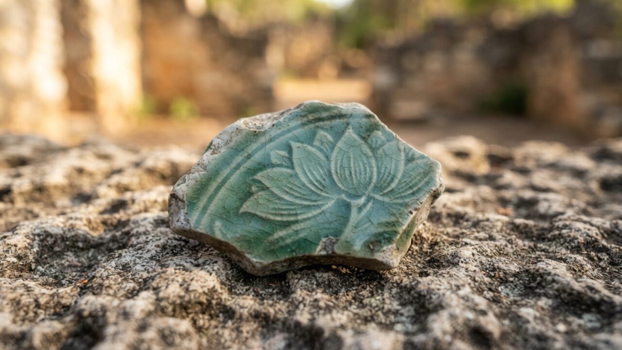 Uma cidade africana desapareceu dentro da floresta e deixou palácios, mesquitas e porcelana chinesa a quilômetros da costa