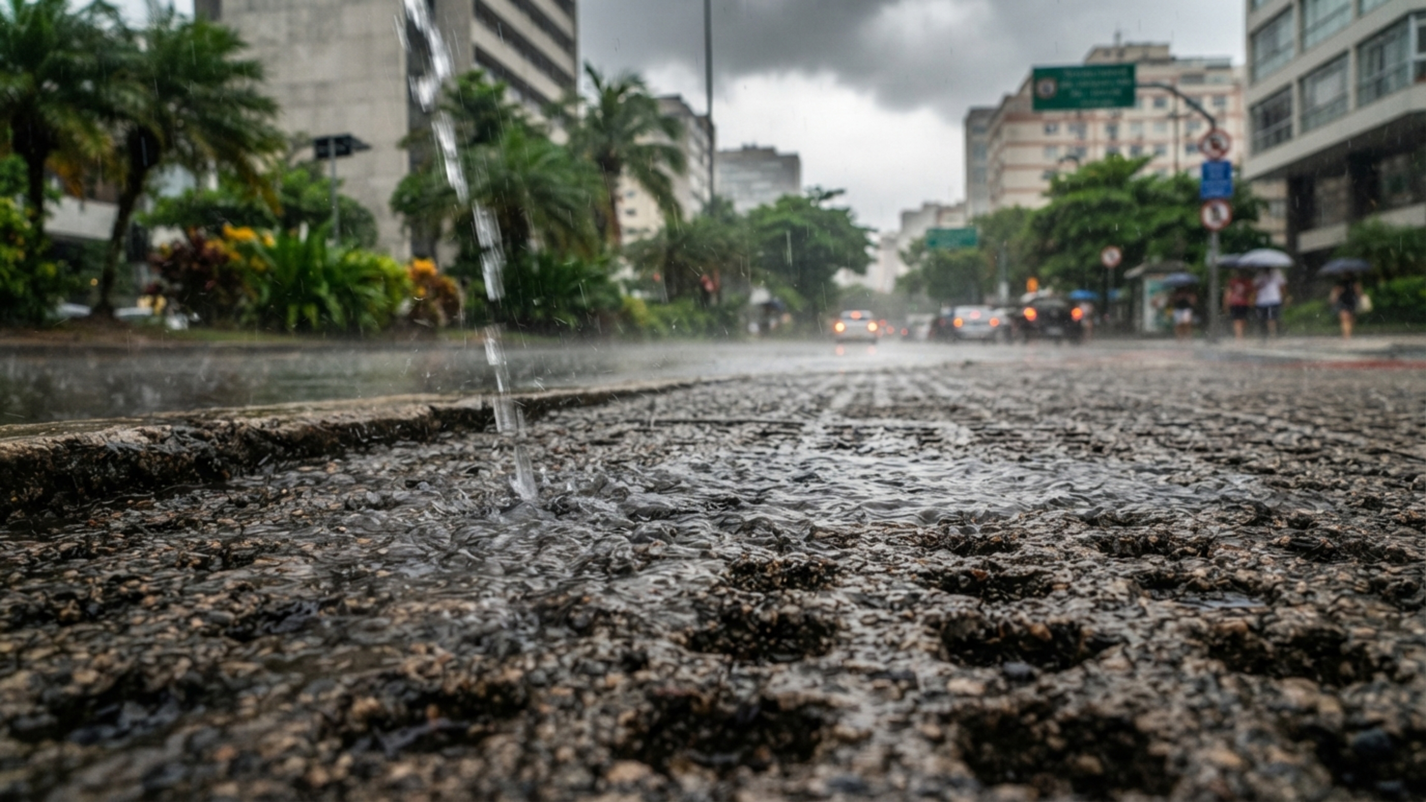 Engenheiro brasileiro cria concreto permeável capaz de absorver 3 mil litros de água por minuto para evitar enchentes urbanas - QTU Questões do Universo