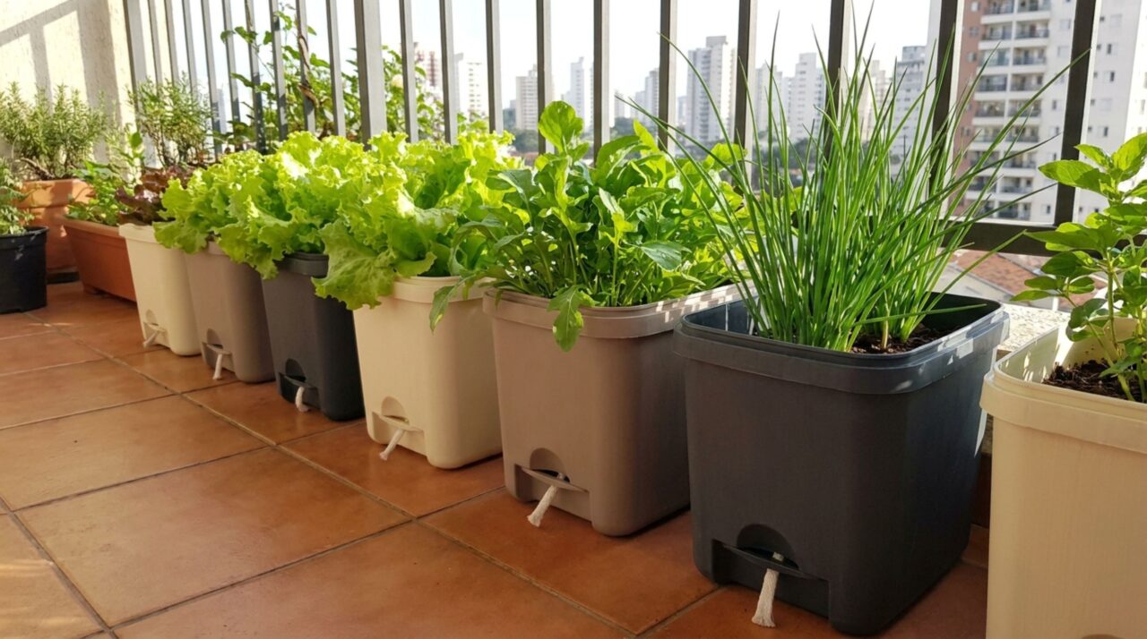 Como transformei potes de sorvete em jardineiras autoirrigáveis com aparência de vasos sofisticados